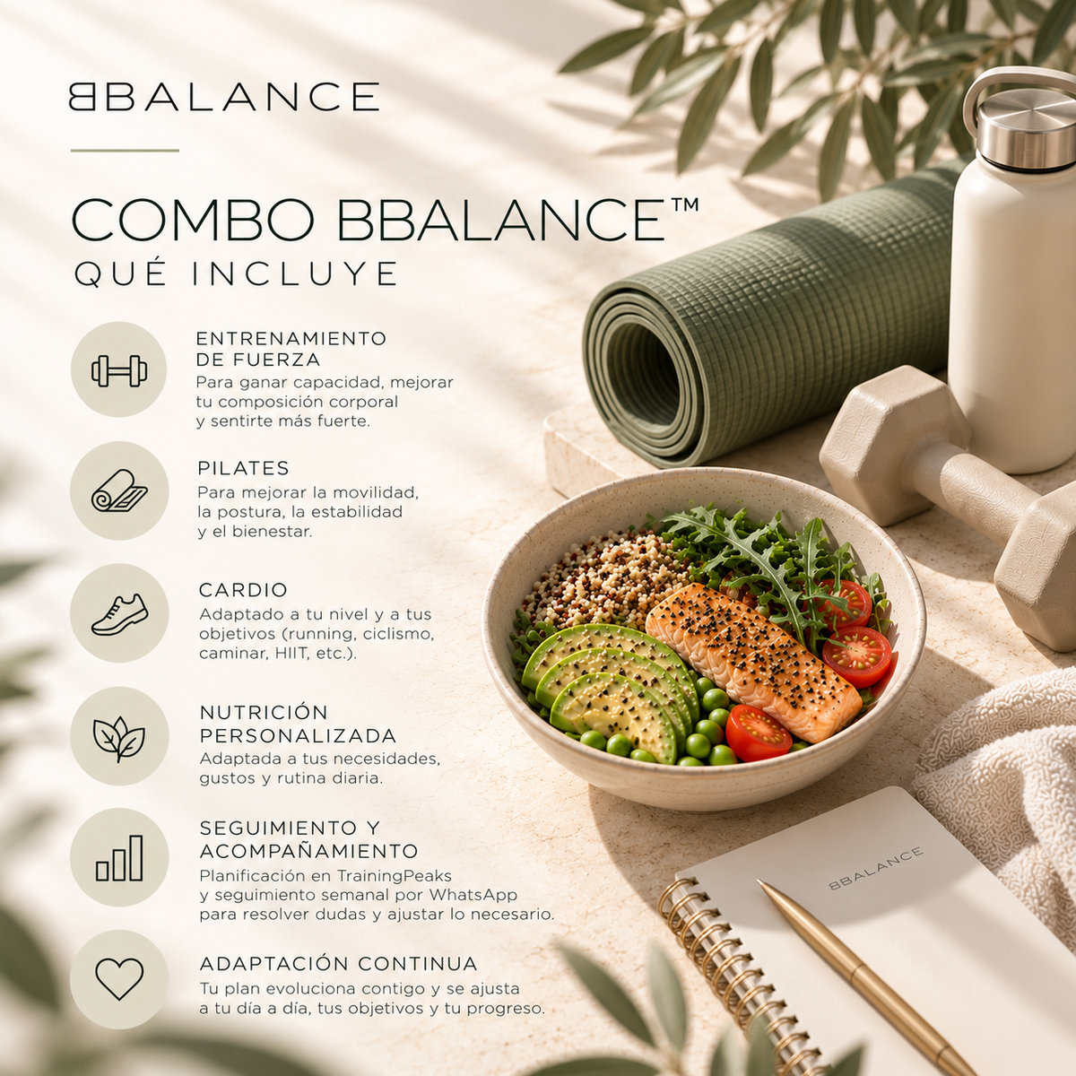 ENTRENAMIENTO Y NUTRICIÓN (EL COMBO BBALANCE)